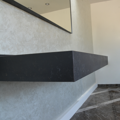 Engineered Porcelain Sink Dekton Kelya Handcrafted Modern Kitchen and Bath Design