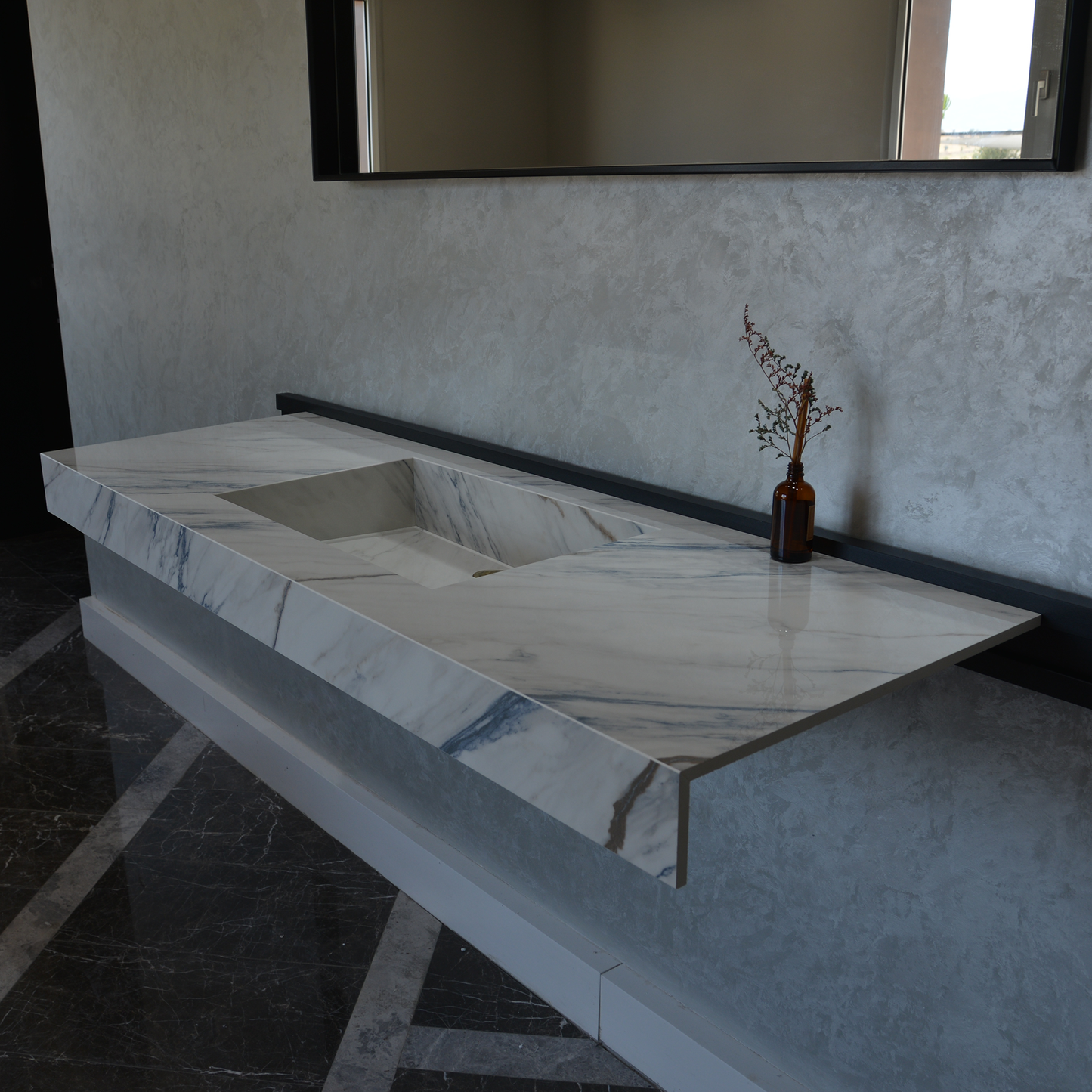 Handcrafted Dekton Onirika Trance Engineered Porcelain Sink