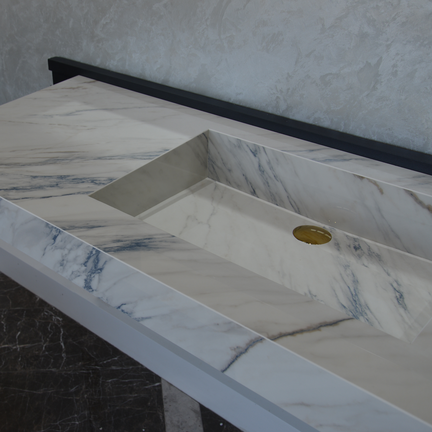 Handcrafted Dekton Onirika Trance Engineered Porcelain Sink