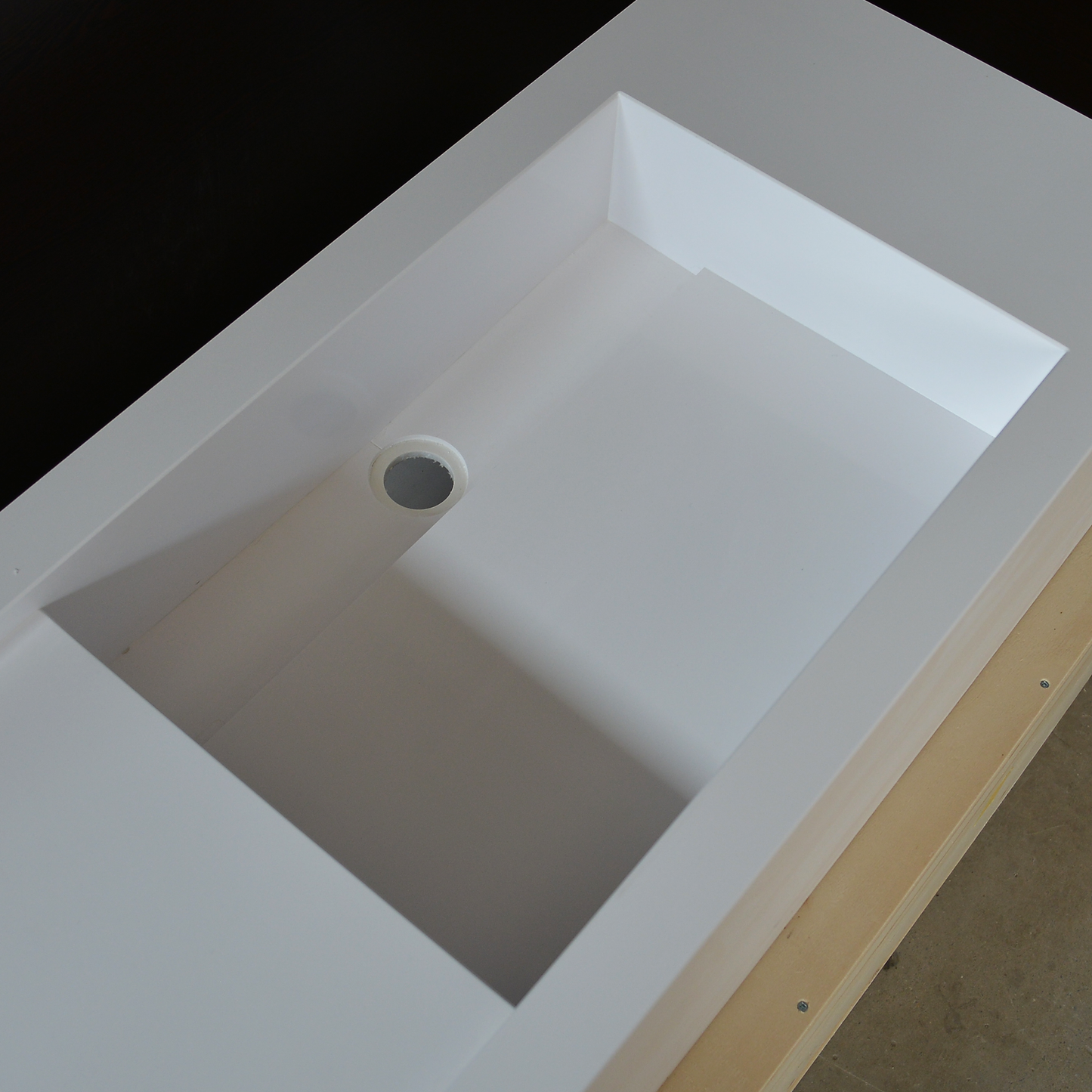 Handcrafted Double Quartz Kitchen Sink - Custom Engineered Stone