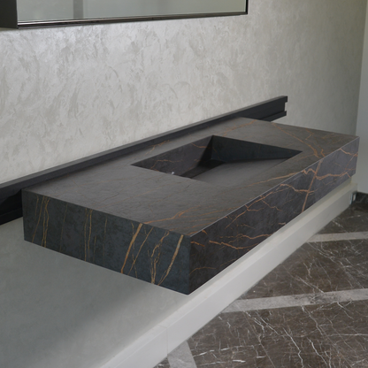 Engineered Porcelain Kitchen Sink - Laurent Handcrafted Design