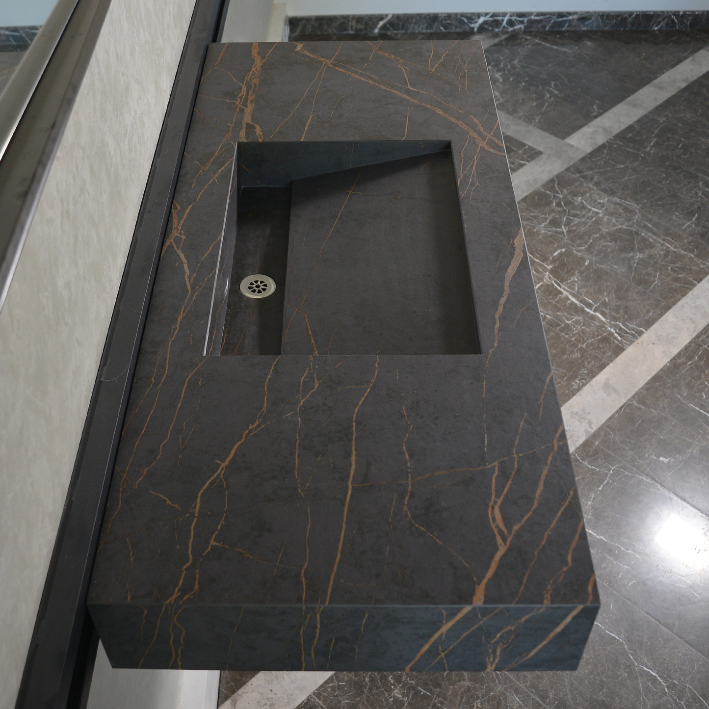 Engineered Porcelain Kitchen Sink - Laurent Handcrafted Design