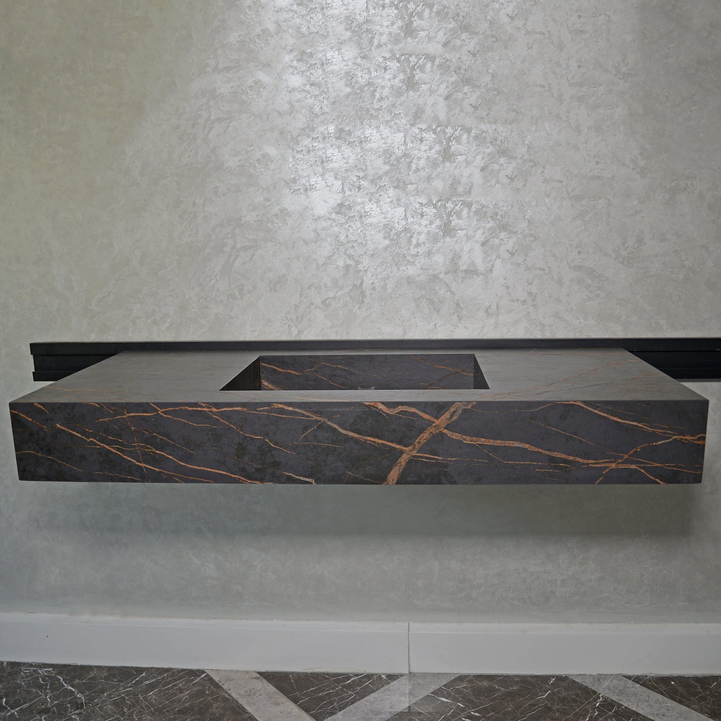 Engineered Porcelain Kitchen Sink - Laurent Handcrafted Design