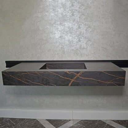 Engineered Porcelain Kitchen Sink - Laurent Handcrafted Design