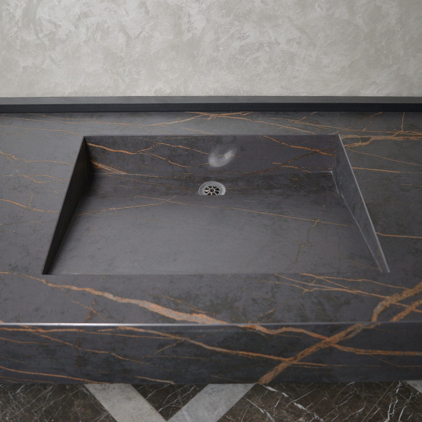 Engineered Porcelain Kitchen Sink - Laurent Handcrafted Design