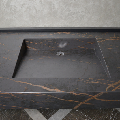 Engineered Porcelain Kitchen Sink - Laurent Handcrafted Design