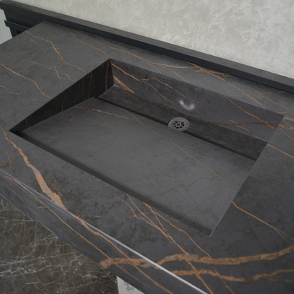 Engineered Porcelain Kitchen Sink - Laurent Handcrafted Design
