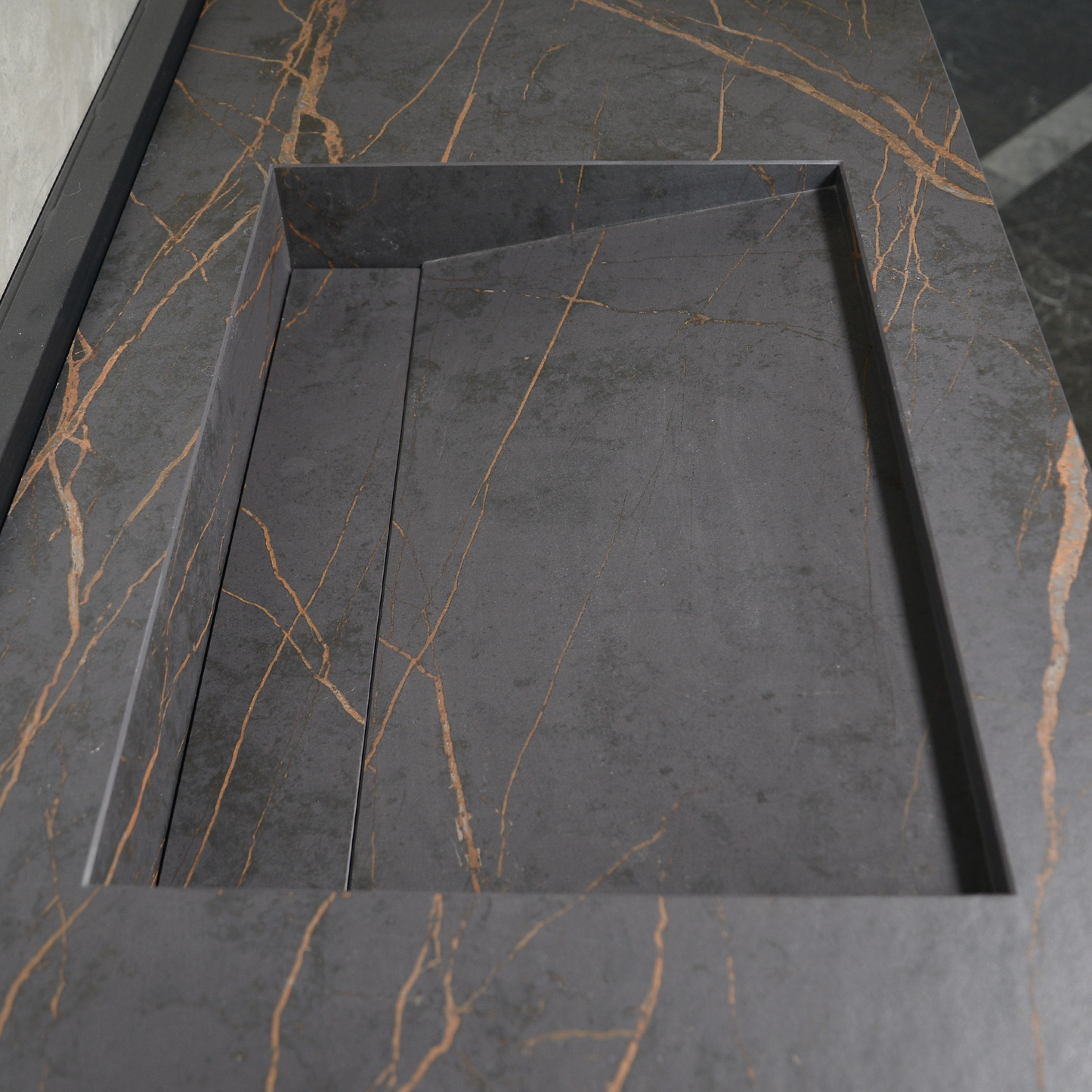 Engineered Porcelain Kitchen Sink - Laurent Handcrafted Design