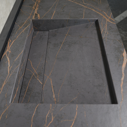 Engineered Porcelain Kitchen Sink - Laurent Handcrafted Design