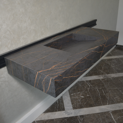 Engineered Porcelain Kitchen Sink - Laurent Handcrafted Design