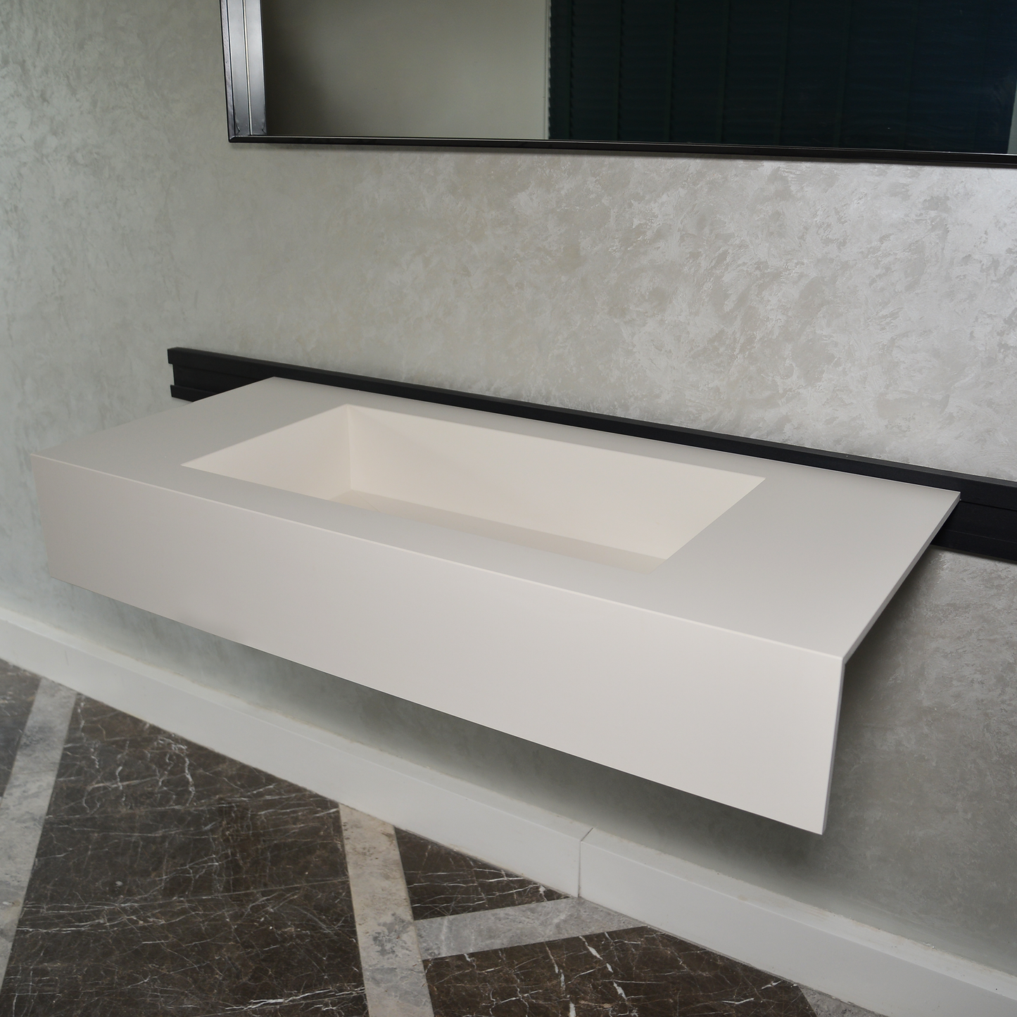 Absolute White Engineered Porcelain Handcrafted Sink with Scratch Resistant Finish