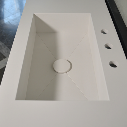 Handcrafted Custom Quartz Kitchen Sink Made to Your Specifications