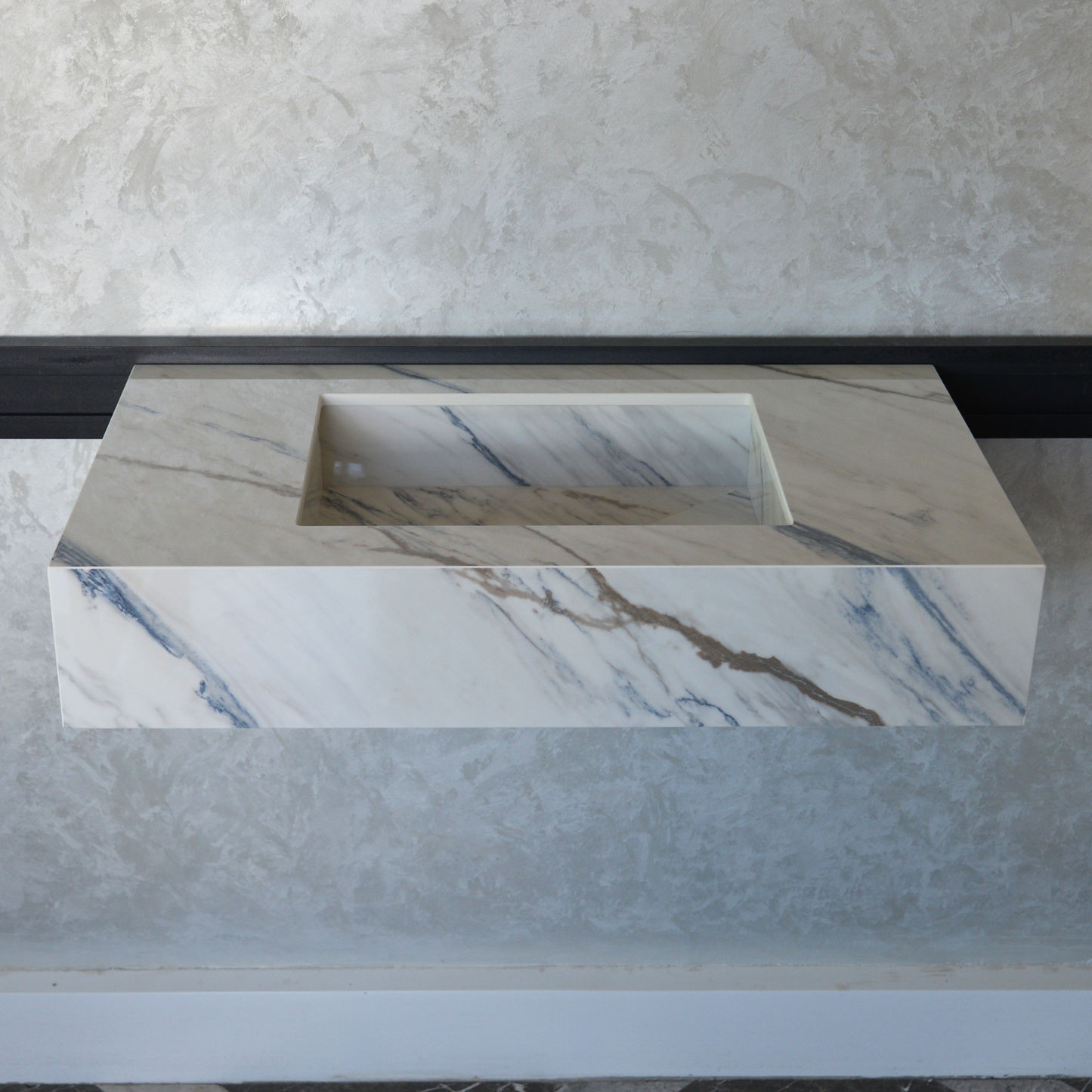 Engineered Porcelain Sink Dekton Onirika Trance - Handcrafted