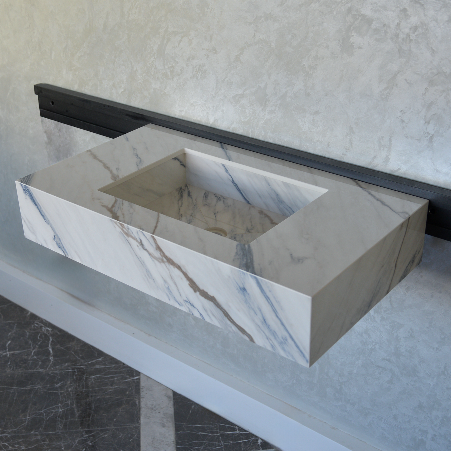 Engineered Porcelain Sink Dekton Onirika Trance - Handcrafted