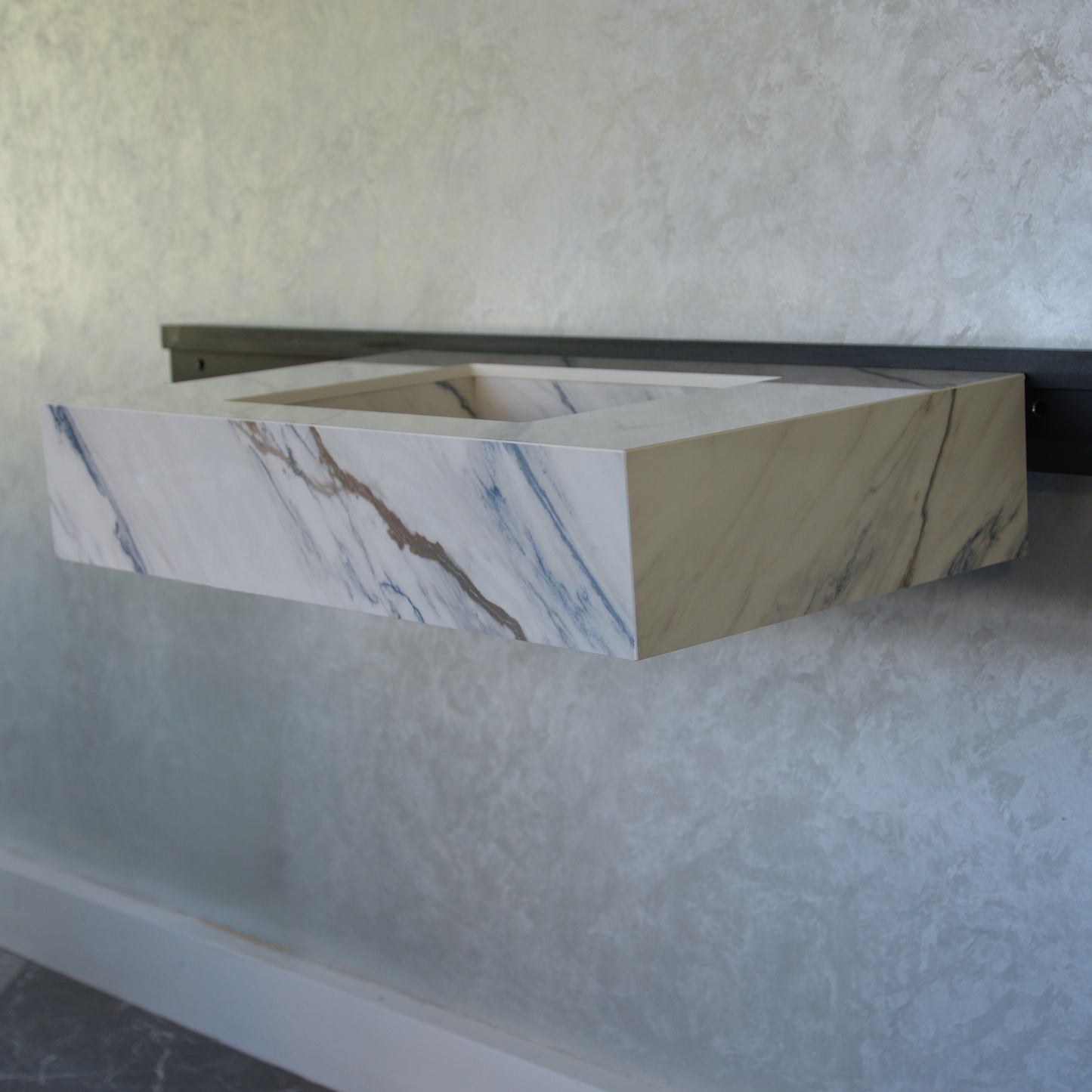 Engineered Porcelain Sink Dekton Onirika Trance - Handcrafted