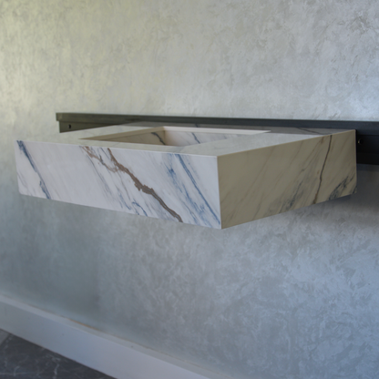 Engineered Porcelain Sink Dekton Onirika Trance - Handcrafted