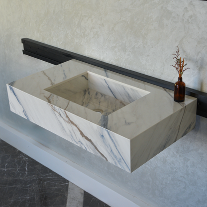 Engineered Porcelain Sink Dekton Onirika Trance - Handcrafted