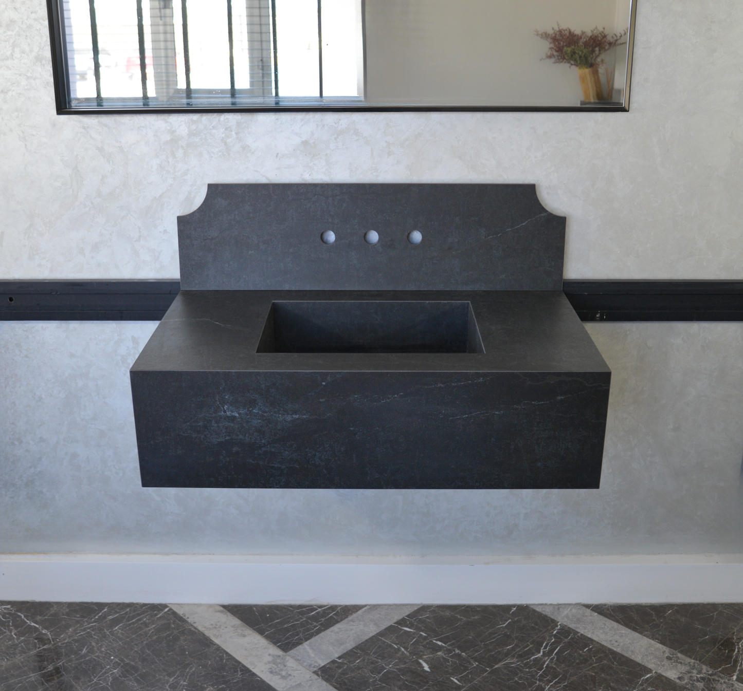 Handcrafted Dekton Laos Engineered Porcelain Sink - Polished