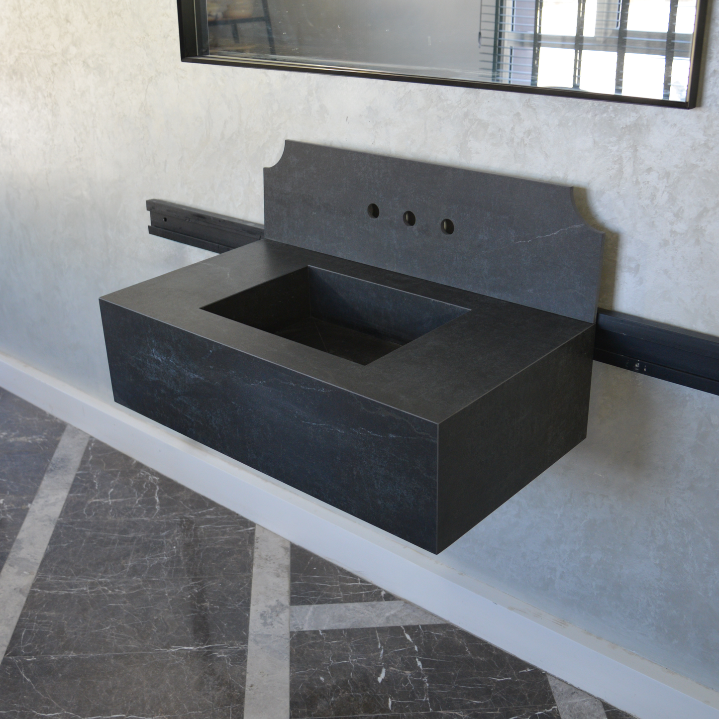 Handcrafted Dekton Laos Engineered Porcelain Sink - Polished