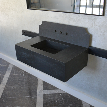 Handcrafted Dekton Laos Engineered Porcelain Sink - Polished