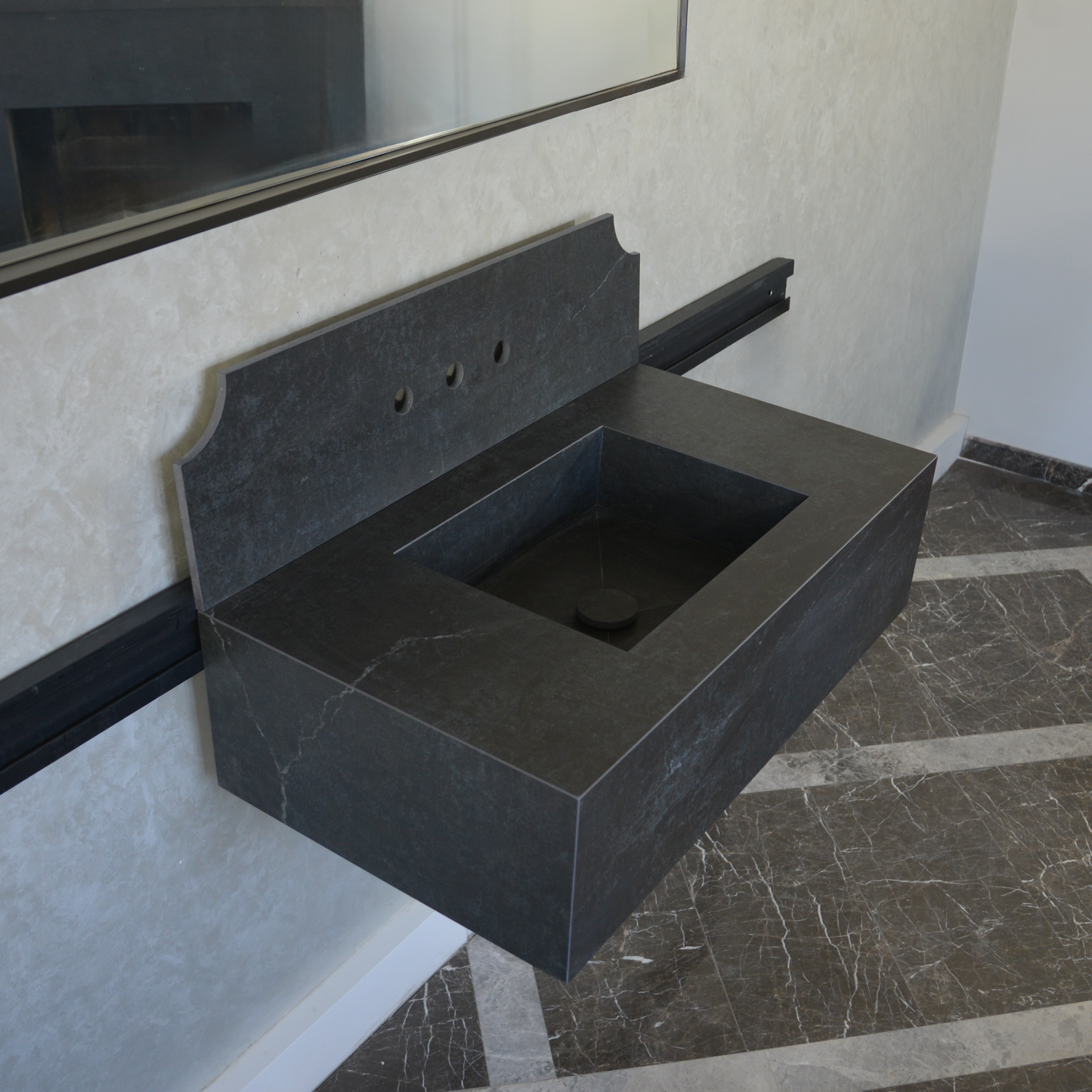 Handcrafted Dekton Laos Engineered Porcelain Sink - Polished