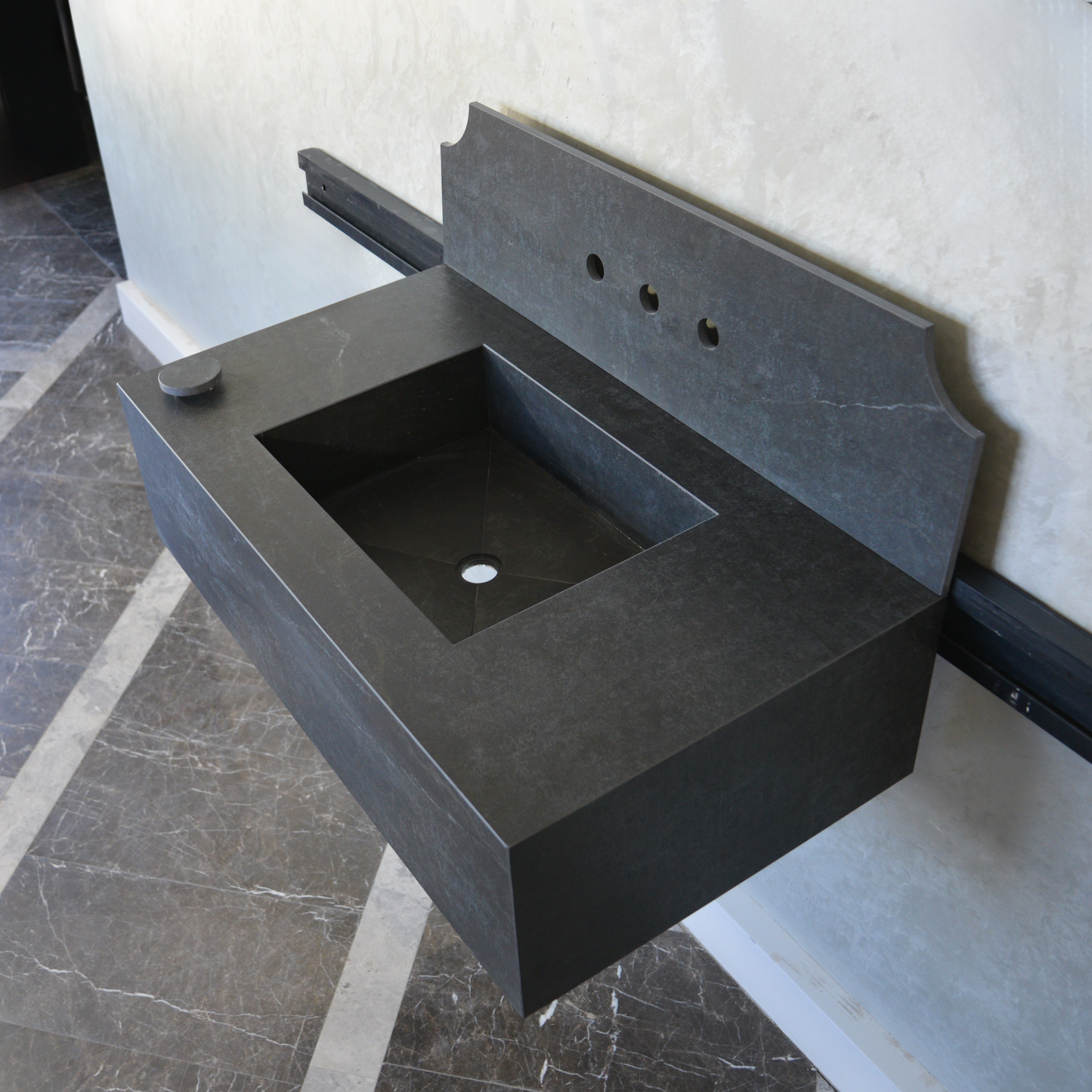 Handcrafted Dekton Laos Engineered Porcelain Sink - Polished