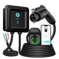EVIQO Level 2 EV Charger, 48A (50A Max), 240V, Hardwired, J1772 for Non-Tesla EVs