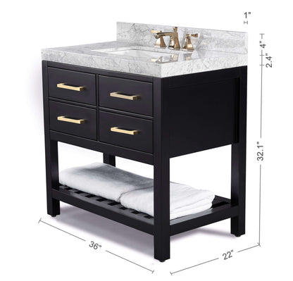 Elizabeth 36" Bath Vanity Set
