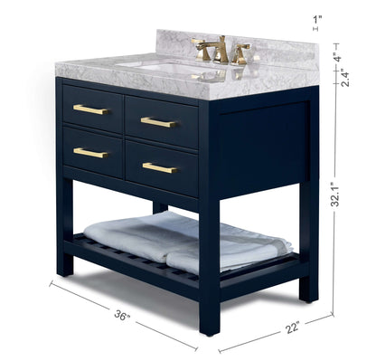 Elizabeth 36" Bath Vanity Set