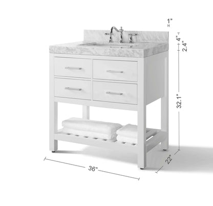 Elizabeth 36" Bath Vanity Set