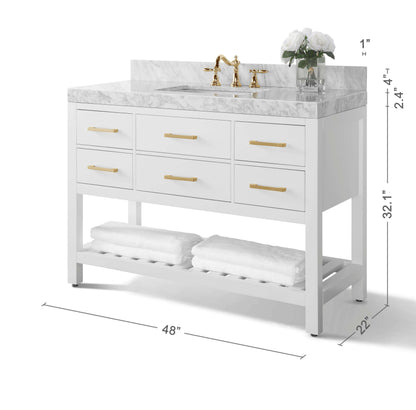 Elizabeth 48" Bath Vanity Set