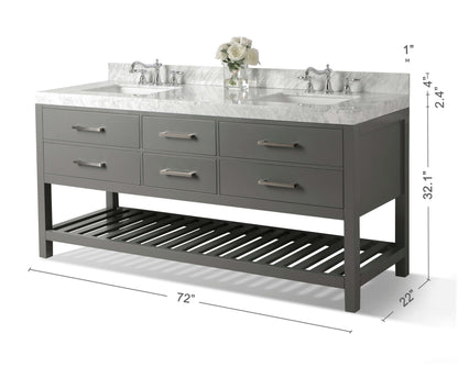 Elizabeth 72" Bath Vanity Set
