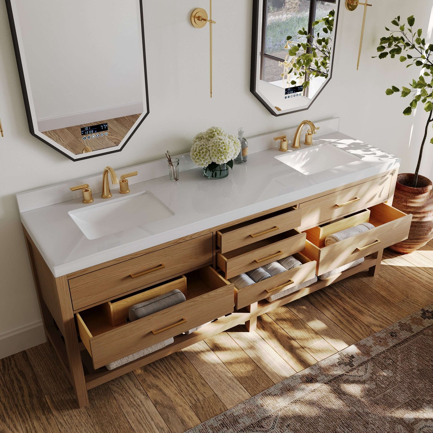 Elizabeth 84" Bath Vanity Set