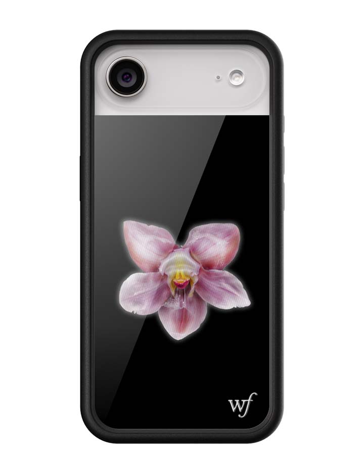 Orchid | Black iPhone Case