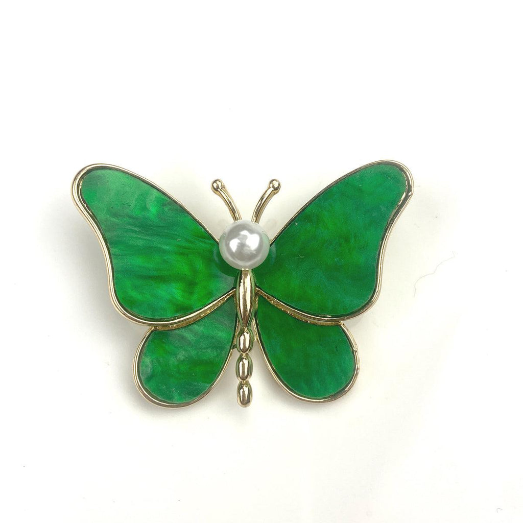 Fashion Butterfly Brooch Set – 3-Piece Elegant Pin Accessories