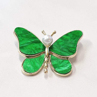 Fashion Butterfly Brooch Set – 3-Piece Elegant Pin Accessories
