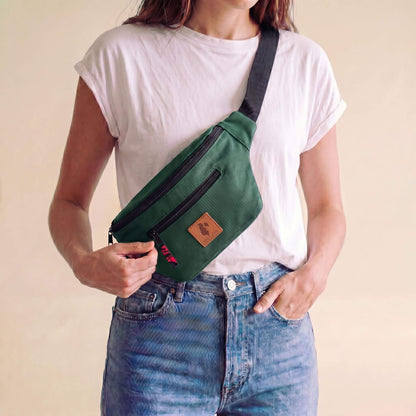 Canvas Crossbody Fanny Pack | Toni Bag