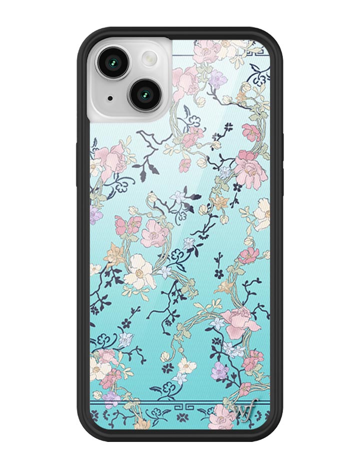 Gallery Girlie Blue iPhone Case