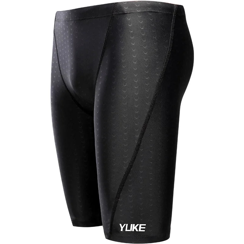 Men Swimming Shorts Waterproof Competition Swim Equipment Goggles with Ear-plug Cap Case Trunks Briefs Swimwear Half Pants 2026