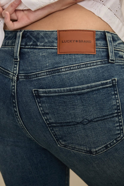 [124872-420] WOMENS LUCKY BRAND HIGH RISE CURVY STRAIGHT - GEMINI
