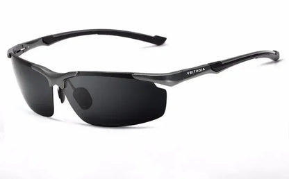 VEITHDIA Brand Designer Men's Sunglasses Aluminum Magnesium Polarized UV400 Sun Glasses Cycling Sports Male Outdoor Eyewear 6592