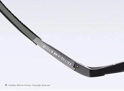 VEITHDIA Brand Designer Men's Sunglasses Aluminum Magnesium Polarized UV400 Sun Glasses Cycling Sports Male Outdoor Eyewear 6592