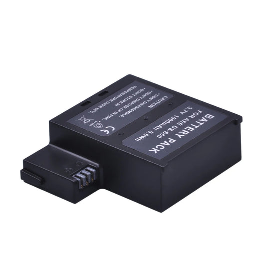 1500mAh DS-S50 DSS50 Battery for AEE DS-S51 S70 S71 D33 Veho VCC-A034-SB camera Li-ion Rechargable Battery