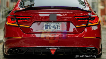 2018-2022 Xgen Accord Duckbill High Kick Trunk Spoiler Gloss Black