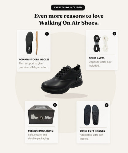 All Black All-Day WOA Dress Sneaker