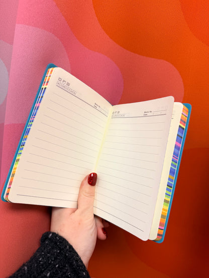 Rainbow Sprayed Edges Notebooks