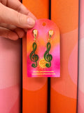Treble Clef Earrings