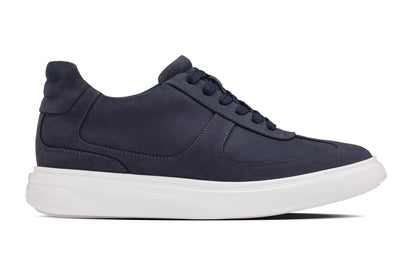 CALTO - J2203 - 2.6 Inches Taller (Ultramarine Blue/White Sole) - Lightweight Nubuck Sneakers