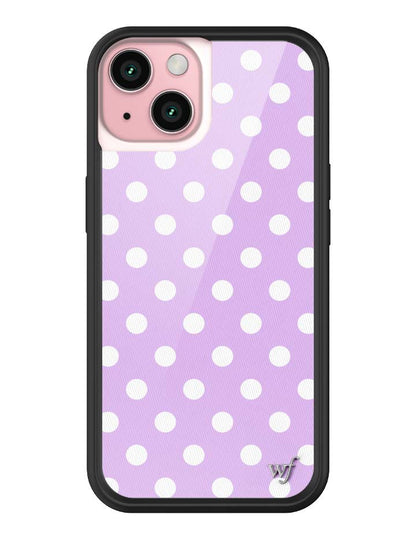 Polka Dot | Lavender and White iPhone Case