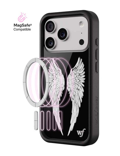 Angel Baby | Black iPhone Case